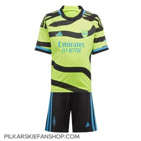 Koszulka piłkarska Arsenal Gabriel Jesus #9 Strój wyjazdowy dla dzieci 2023-24 tanio Krótki Rękaw (+ Krótkie spodenki)